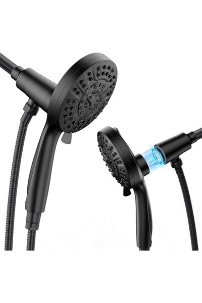 Generic Tazweeq Magnetic Shower Head with Handheld, High Pressure, 10 Spray M...