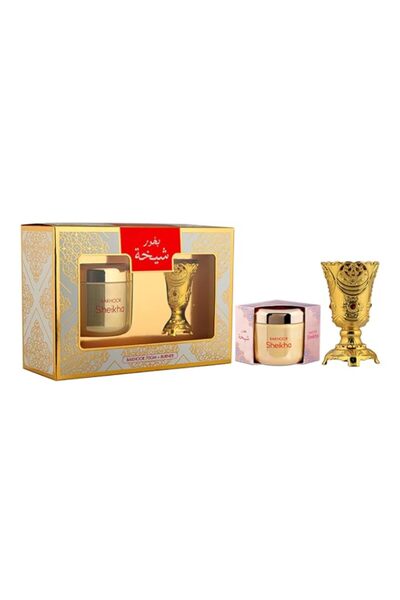 Generic Brand Hamidi Bakhoor Sheikha 2 Pieces Gift Set 100% Pure Oriental Bak...