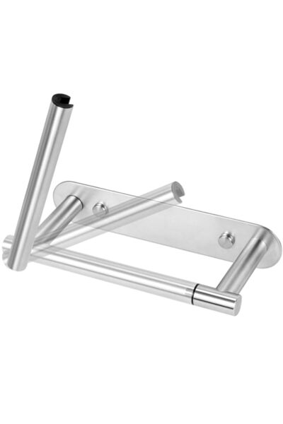 Generic Toilet Paper Holder Wall Mount for Bathroom Tissue Dispensing, Rustpr...