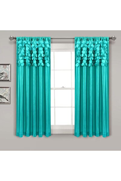 Generic Lush Decor Circle Dream Window Curtains Panel Set for Living, Dining ...