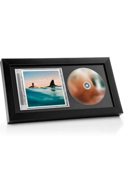 Generic Brand SKEIDO Handmade Solid Wood CD Music Album Cover Decorative Pict...