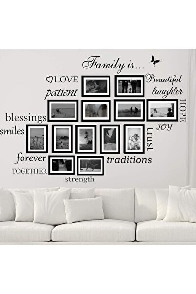 Generic World of Wall Decal Set 14 Family Words Quotes Vinyl Stickers Picture...