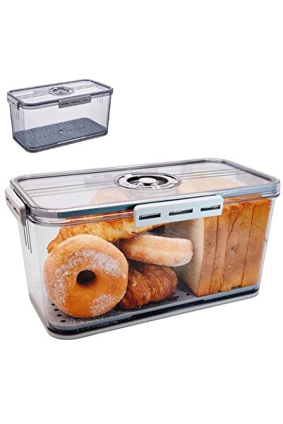 Generic ALMEKAQUZ Bread Box for Kitchen Countertop,Bread Storage Container wi...