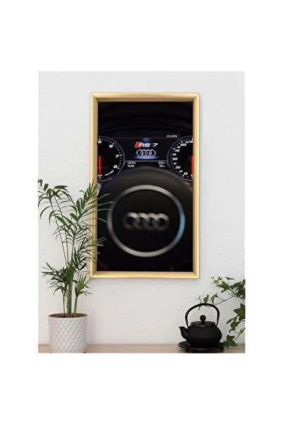 Generic Brand 'Audi Meter' Digitally Printed Wall Poster with Photo Frame by ...