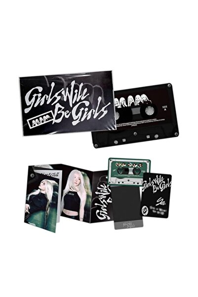 Generic Brand ITZY - [Girls Will Be Girls] (Cassette Tape Ver. - Black Ver.) ...