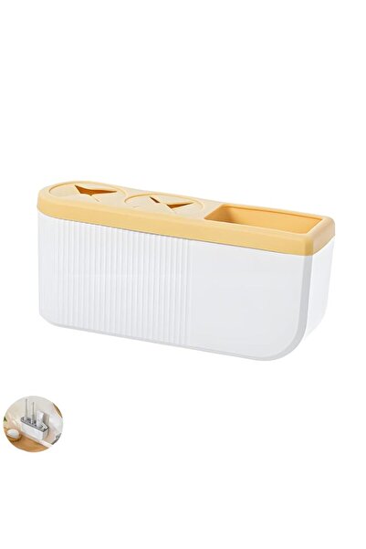 Generic Aputue Wall Mounted Toothbrush Holder, Easy Installation Waterproof E...