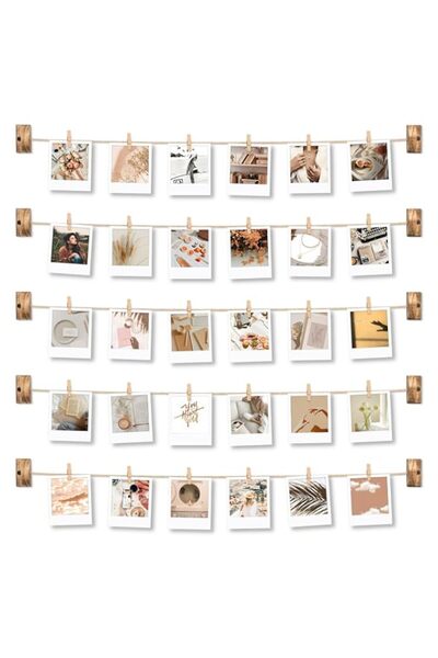 Generic Brand Emfogo (Carbonized Black) - Collage Picture Frames Hanging Phot...