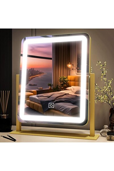 Generic Brand FENNIO Vanity Mirror with Lights - 15"x12.6" LED Lighted Makeup...