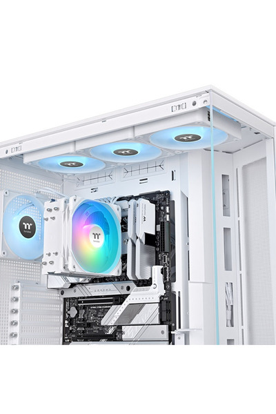THERMALTAKE UX400 CL-P143-AL12SW-A ARGB AM5-1851p Hava Soğutmalı İşlemci Fanı Beyaz