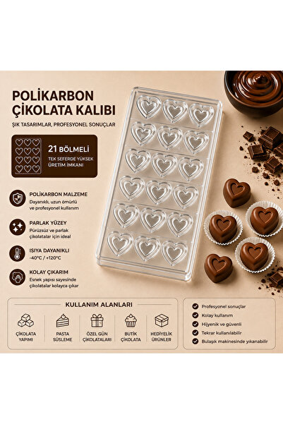 pratikpastacılık Ps Series Polycarbonate Chocolate Mold