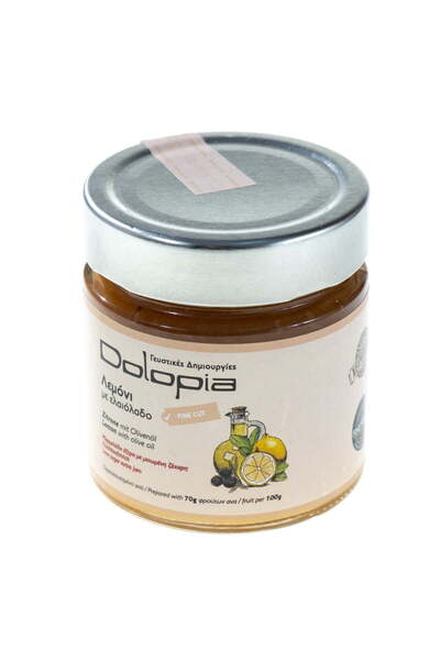 Dolopia Gem de lămâie cu ulei de măsline 280 gr