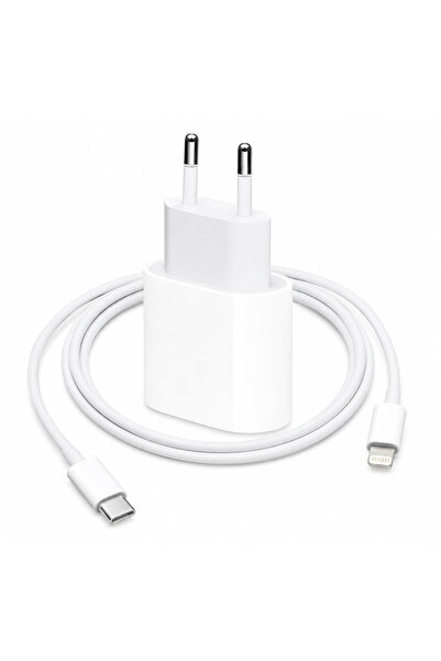 İphone Uyumlu Hızlı Şarj Aleti Adaptör Ve Kablo Seti Plus 11 12 13 14 Pro Max