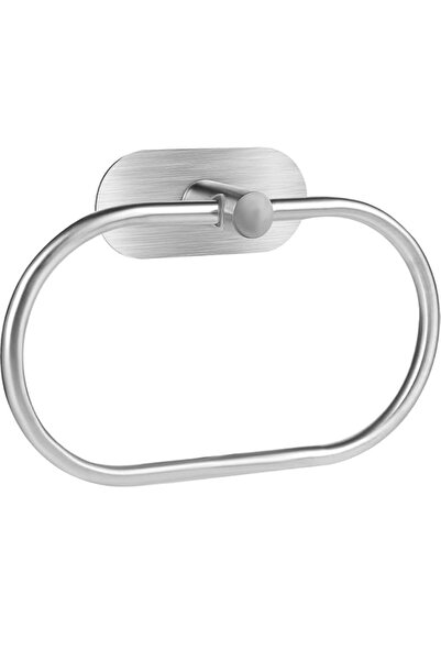 Generic Bathroom Towel Ring, No-Drilling Self Adhesive Towel Hanger, Thicken ...