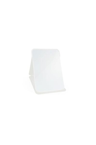 Generic Makeup Mirror, 4x6 Inches Portable PU Leather Mirror, Folding Desktop...