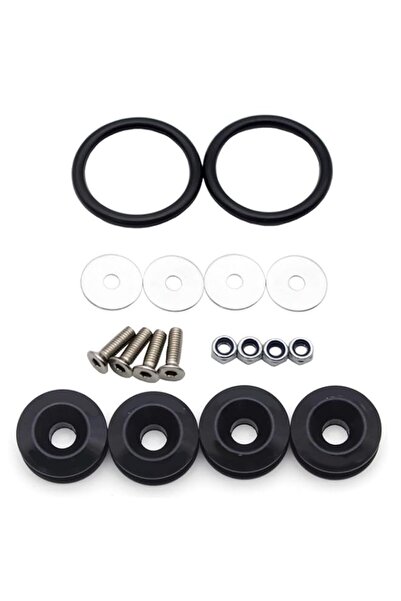 Generic THE WHITE SHOP 18 Pcs CNC Billet Aluminum Fender Washer Engine Bay Dr...