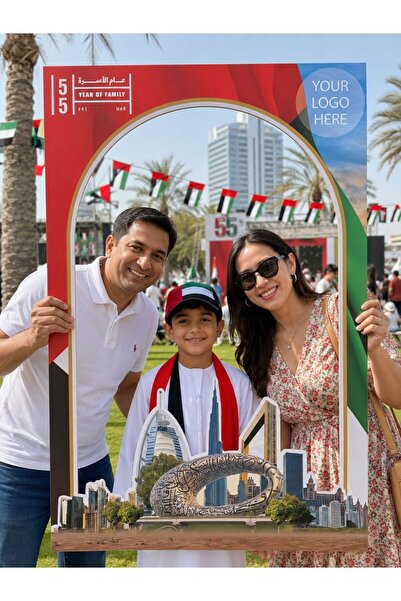 Generic Selfie Frames UAE National Day 2026 Heritage Dhow Sail Selfie Frame(5...
