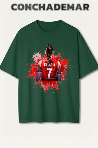 Vordevia Sultans of the Net Printed Premium Oversize Cotton T-Shirt