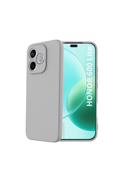 HANPORIUM حافظة سيليكون متوافقة مع هاتف Honor 600 Lite - غطاء مرن بلون باستيل...