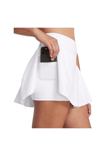 Under Armour 1387538 Motion Skort Beyaz Kadın Spor Etek