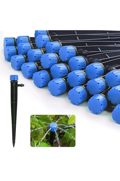 Generic 50 pcs Drip Irrigation Emitters Drip, Emitters for 1/4" Drip Irrigati...
