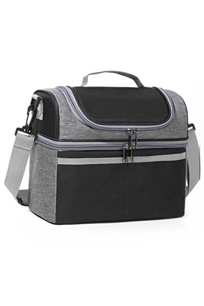 Generic Beauenty Cooler Bag, Large Lunch Box Bag, Double-Layer and Large Capa...