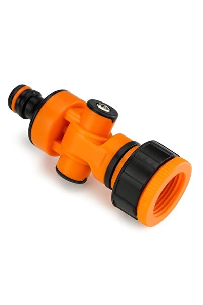 Generic Fitto Angled Tap Connector for Hose - Red and Black Blister Pack