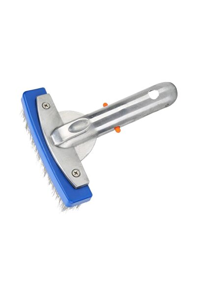 Generic Stainless Steel Swimming Pool Brush with 45 Degree Angle Handle
