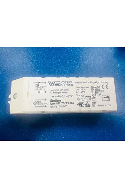 Generic VS Electronic Balast 70w For Halogen 11.3, 11.7 v Made in EU 20-70w
