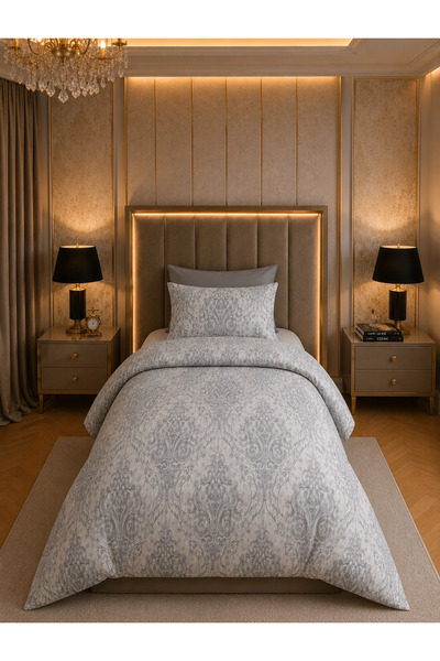Sheri Home Tekstil YENİ Lastikli Çarşaflı Tek Kişilik Nevresim Takımı SWEETHE...