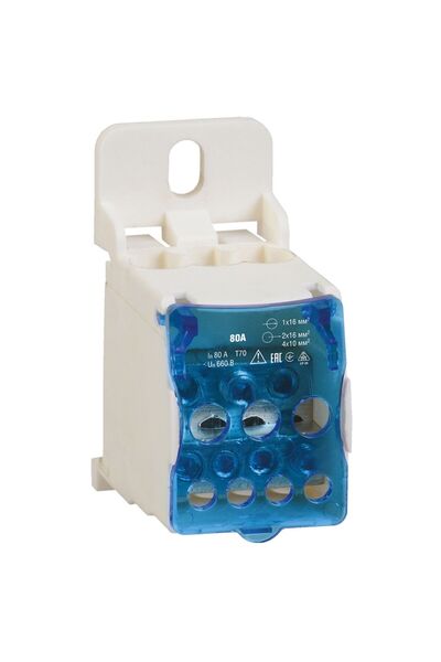 OEM DIN rail distribution block RBD-80