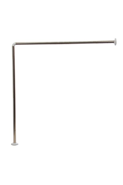 OEM Bara perdea dus, otel, cromat, Kadda SW134A, 80 x 80 cm