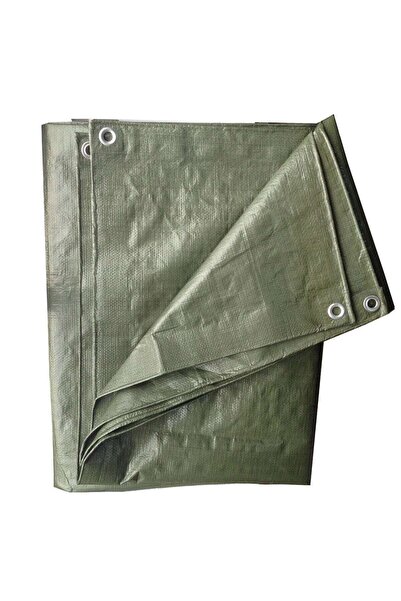 OEM Prelata impermeabila Versay, polietilena, verde, 100 g/mp, 5 x 8 m