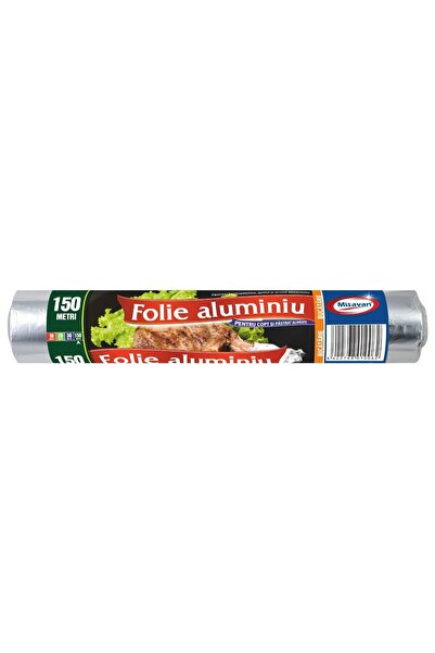 OEM Folie aluminiu Misavan, gri, 150 m / rola