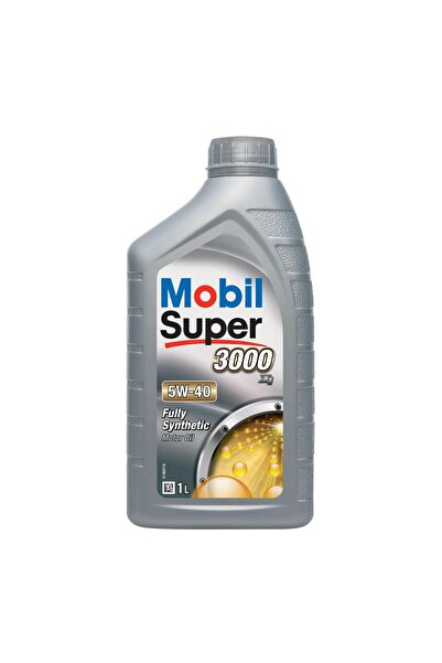 OEM Mobil Super 3000 X1 λάδι κινητήρα αυτοκινήτου, 5W-40, 1 λίτρο, συνθετικό