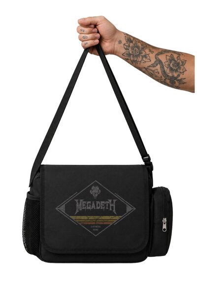 Fuddy Moda Unisex Rock Band Megadeth Best Metal Music Printed Messenger Bag