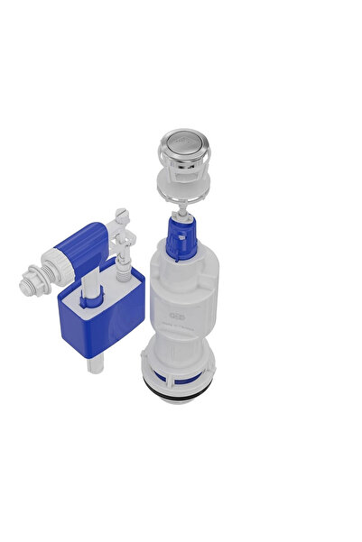 online kapsulavm avm alışveriş Side Entry Water-Saving Push-Flush Toilet Cist...