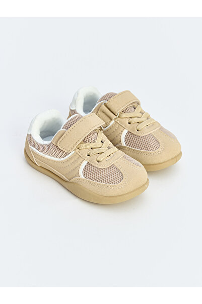 LC Waikiki Faux Suede Mesh Boys' Sneakers