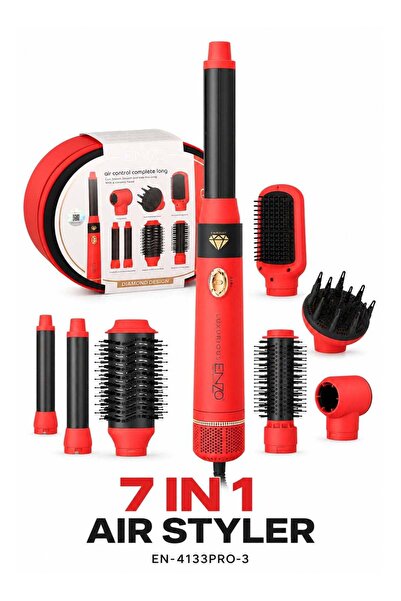 ENZO Professional Hair Styler Set | 7 in 1 Air Styler and Hair Dryer Brush | ...
