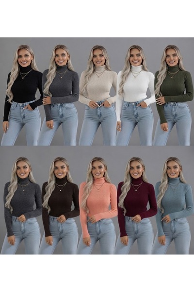 ixir Advantageous 10-Piece Set for Women, Long-Sleeved Badi Sweater, Cotton R...