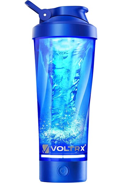 VOLTRX زجاجة رج بروتين كهربائية فاخرة، مصنوعة من تريتان - خالية من مادة BPA -...