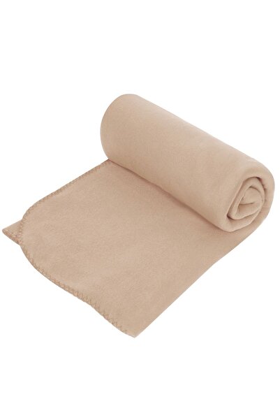 Zâna Casei Pătură dublă din fleece bej 240x220cm