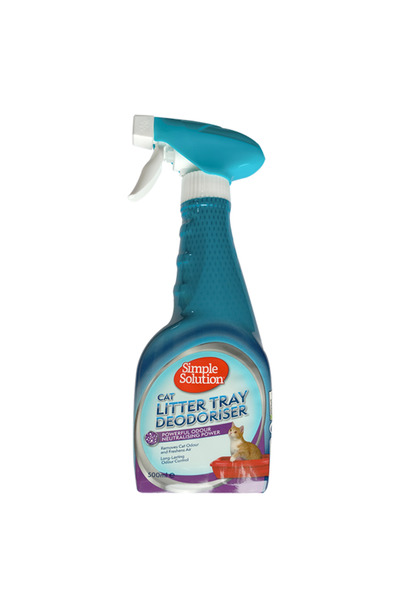 Simple Solution - Solutie deodorizanta pentru litiera pisicii, 500 ml