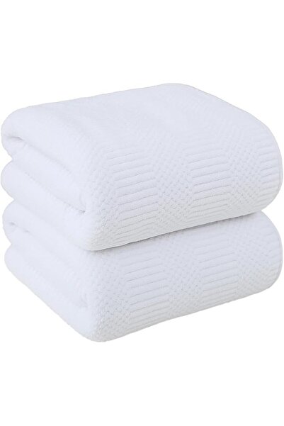 JML Jml Microfiber Jumbo Bath Towel, 2 Pack (35"X70"), Big and Soft, Super Ab...