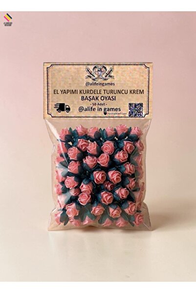 a life in games Κορδέλα με Κεντήματα Λουλουδιών 50 Τεμάχια – Χειροποίητο Λουλ...