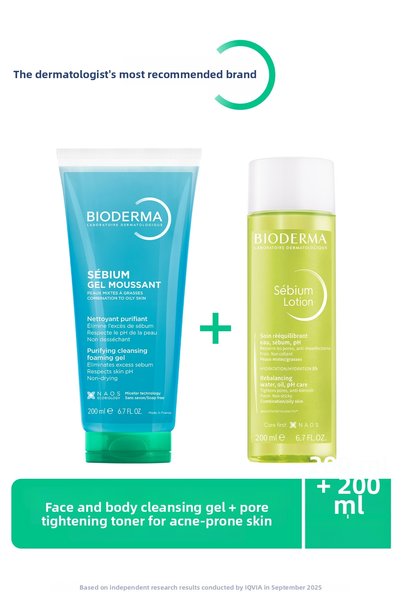 Bioderma Sebium Lotion Sebium Foaming Gel 200 ml