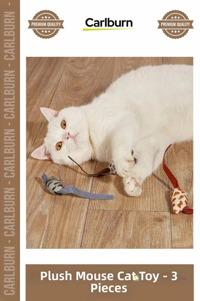 Carlburn # لعبة قطط من القماش عالي الجودة مقاومة للعض من Petshop، لعبة فأر تف...