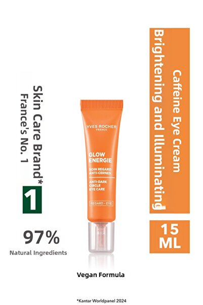 Yves Rocher كريم العين المنشط والمرطب والمشرق للعيون من جلو إنيرجي 15 مل