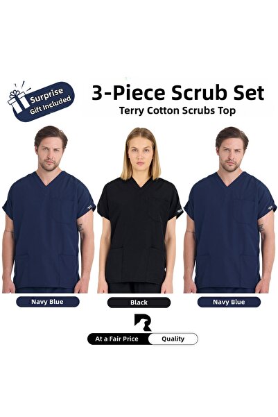 KARGA ÜNİFORMA Σετ 3 τεμαχίων Φόρμα Προσώπου Υπηρεσίας - Unisex Σετ Φόρμας Νο...