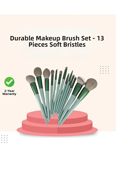 gelalbe 13Pcs Makeup Brush Set Suitable for Eyeshadow Blush Foundation Compac...