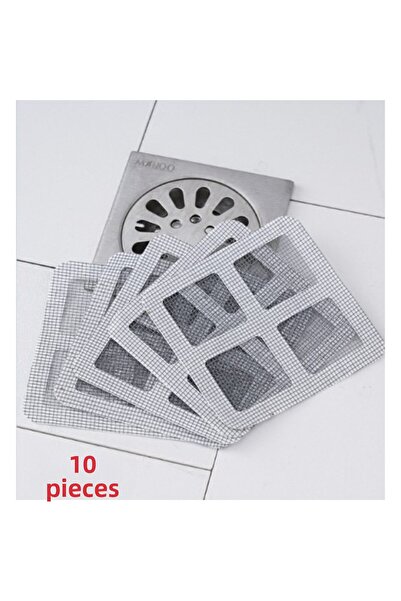 Marsilyan 10 Pcs Bathroom Drain Strainer, Fly Screen Repair Kit